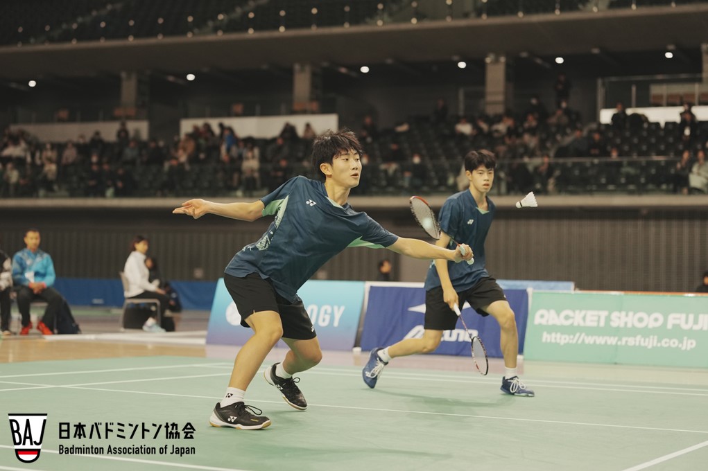 小川 真輝（右）／西村 采人（ふたば未来学園中学校3年）