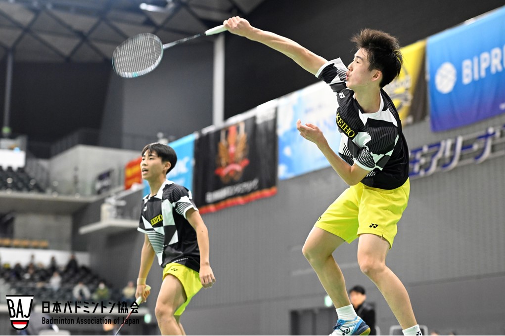 草ノ瀬 悠生（左）／増田 大輝（瓊浦高校3年）