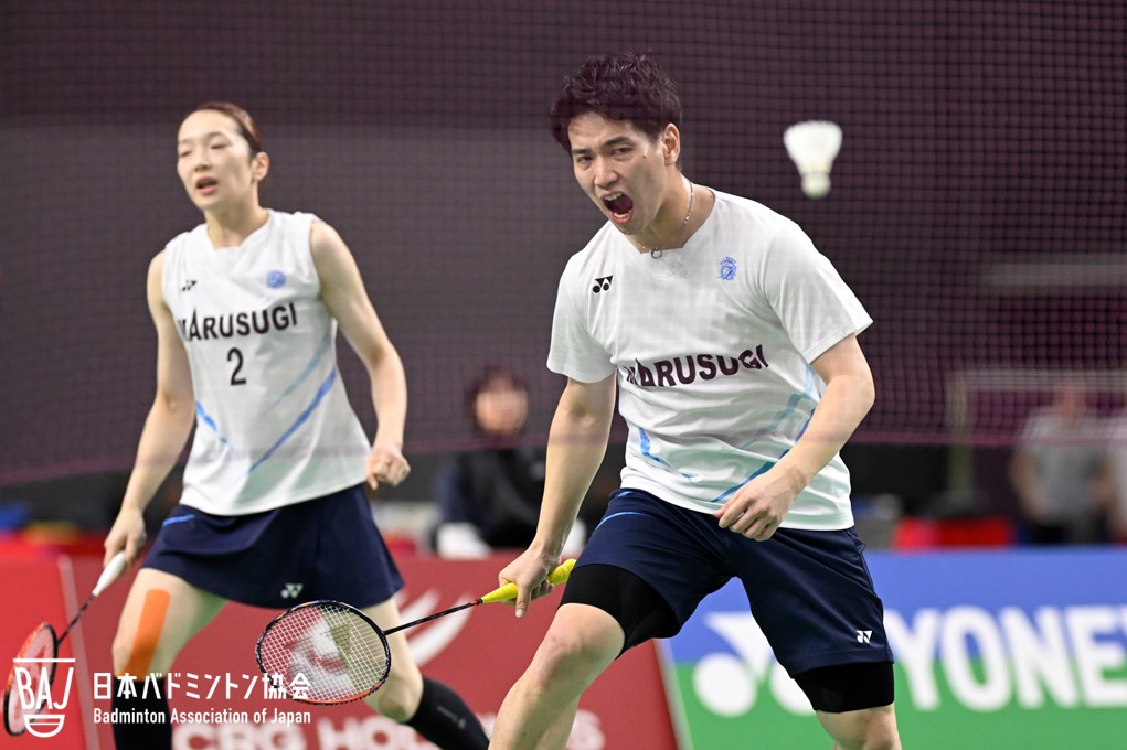 竹内 宏気（右）／川添 麻衣子（岐阜Bluvic）