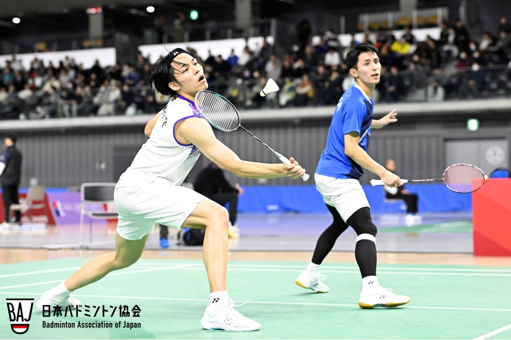 宮下 怜（左）／栁川 蓮（明治大学）