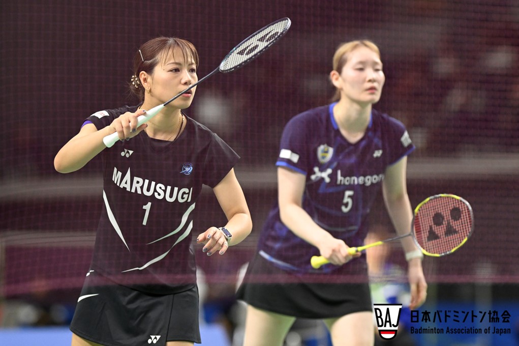 福島 由紀（左）／松本麻佑（岐阜Bluvic／ほねごり相模原）