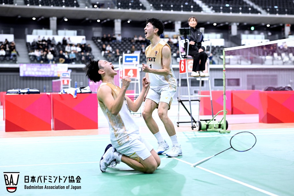 相澤 桃李（右）／佐野 大輔（ジェイテクトStingers）