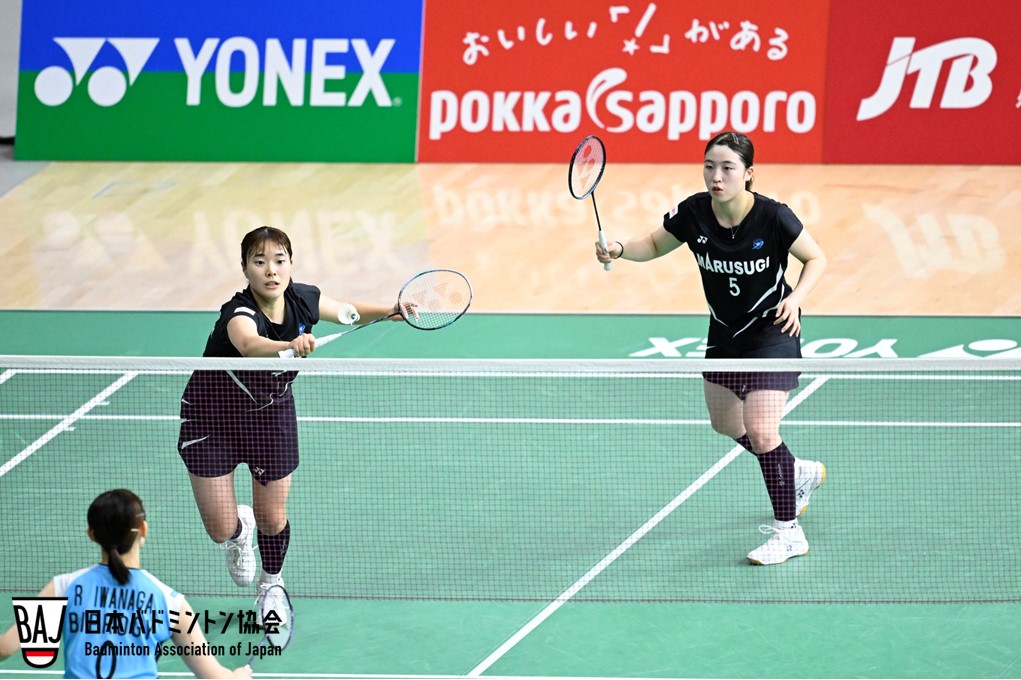 清瀬 璃子（左）／原 菜那子（岐阜Bluvic）