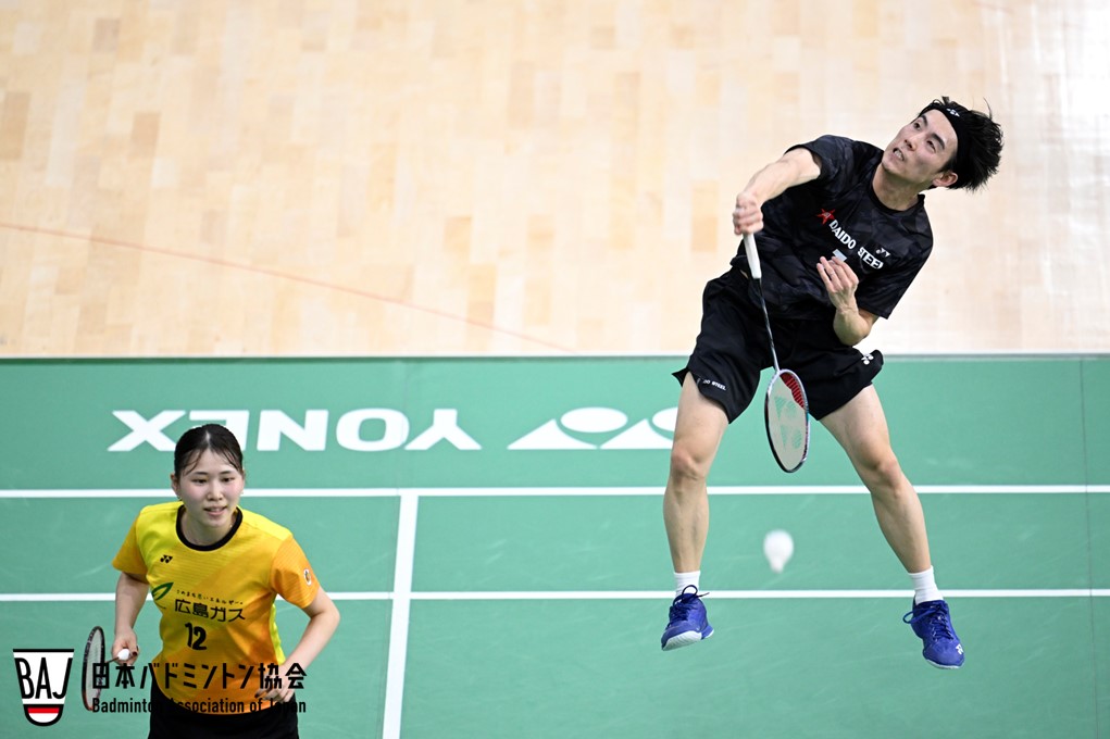 大関 修平（右）／志波 寿奈（大同特殊鋼／広島ガス）