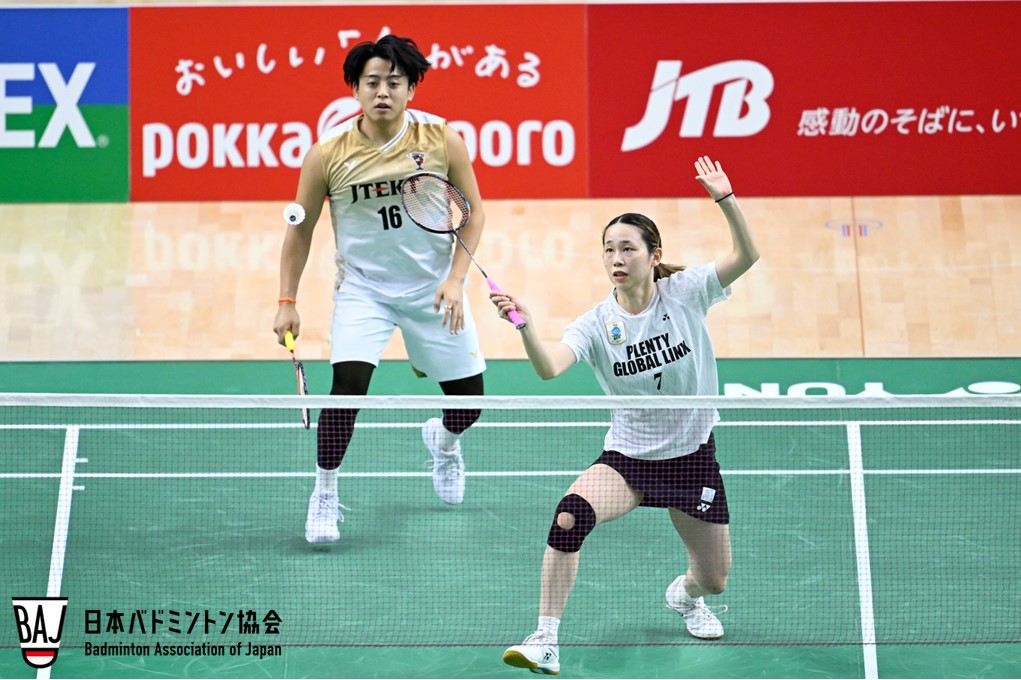 古賀 輝（左）／齋藤 夏（ジェイテクトStingers／PLENTY GLOBAL LINX）