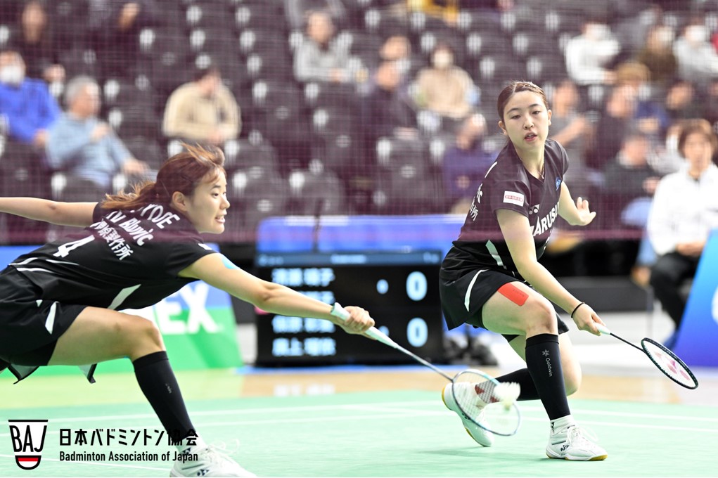 清瀬 璃子（左）／原 菜那子（岐阜Bluvic）