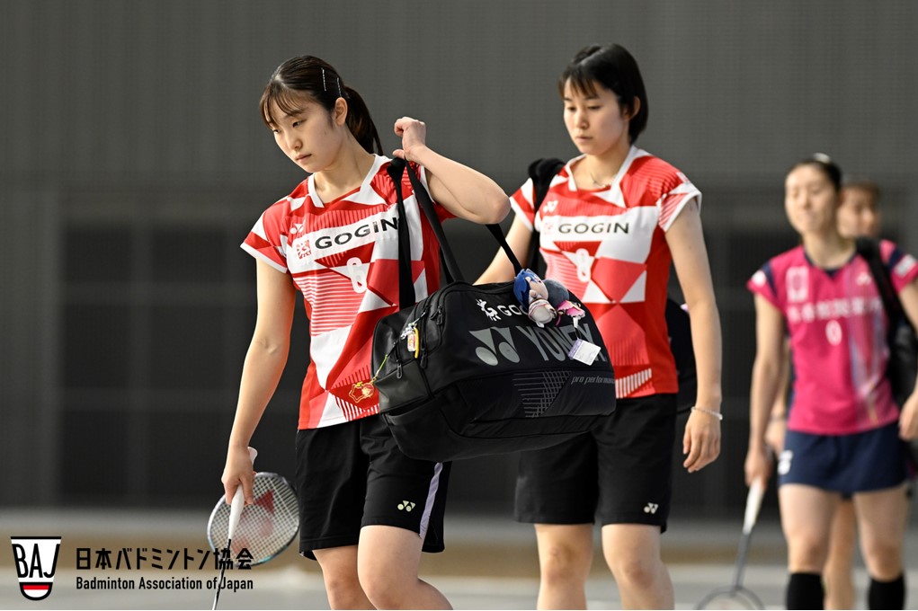 大澤 佳歩（左）／田部 真唯（山陰合同銀行）