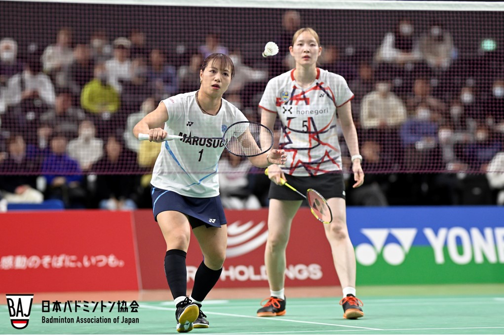 福島 由紀（左）／松本麻佑（岐阜Bluvic／ほねごり相模原）