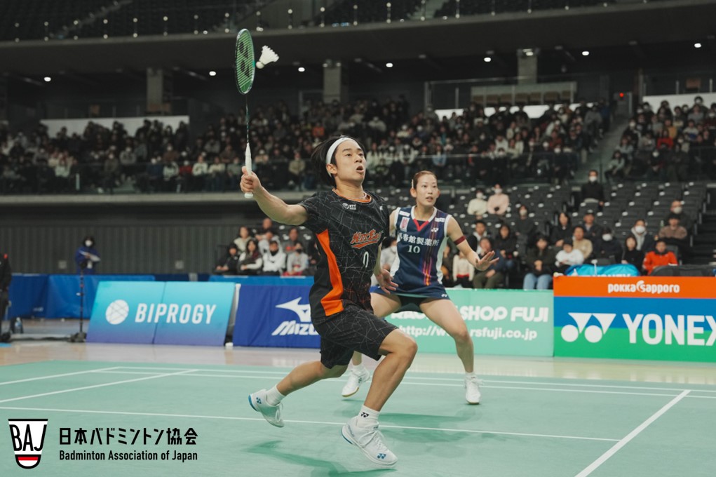 緑川 大輝（前）／松山 奈未（NTT東日本／再春館製薬所）