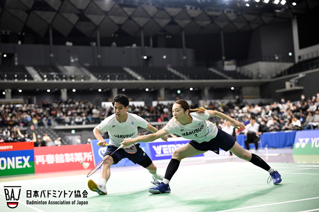 竹内 宏気（左）／川添 麻依子（岐阜Bluvic）