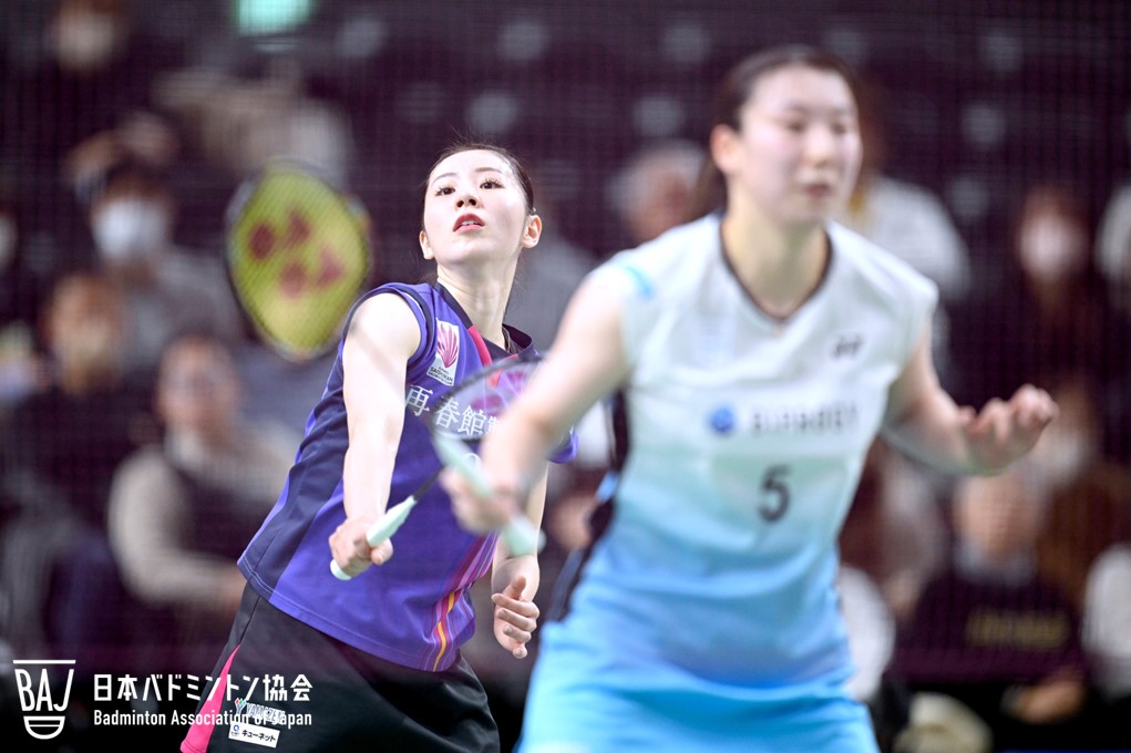 志田 千陽（奥）／五十嵐 有紗（再春館製薬所／BIPROGY）