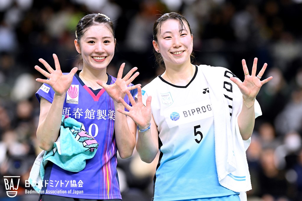 志田 千陽（左）／五十嵐 有紗（再春館製薬所／BIPROGY）