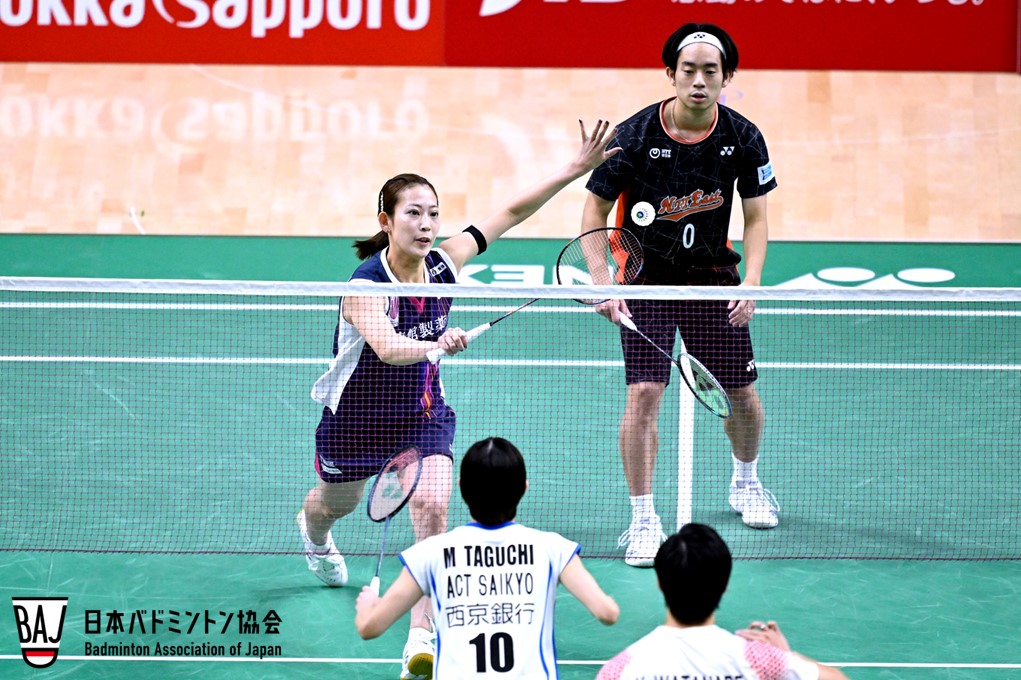 緑川 大輝（右）／松山 奈未（NTT東日本／再春館製薬所）